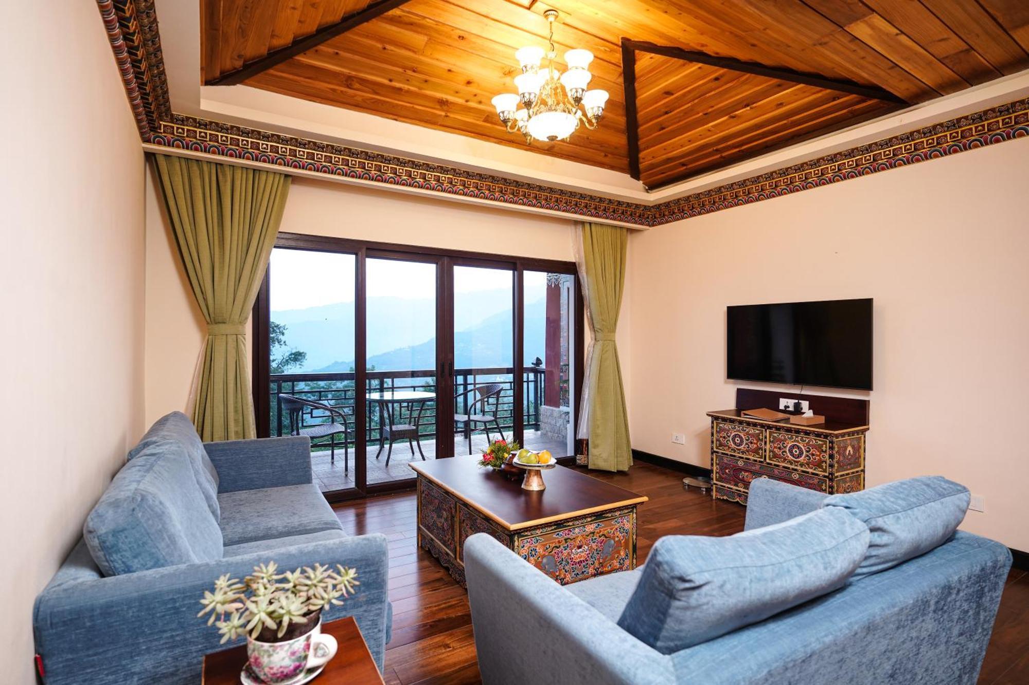 Denzong Regency- Luxury Mountain Retreat Spa & Casino Gangtok Eksteriør billede