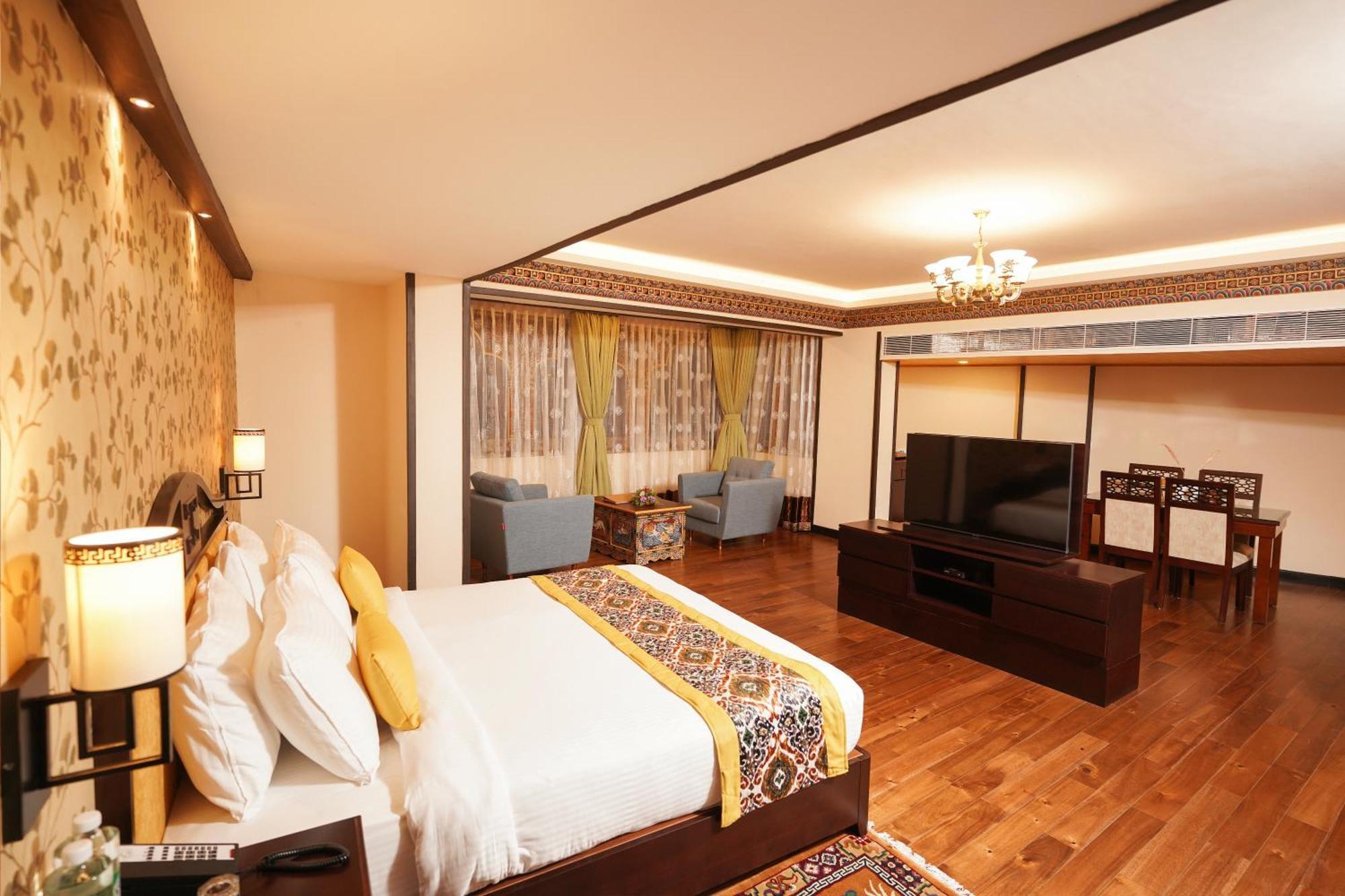 Denzong Regency- Luxury Mountain Retreat Spa & Casino Gangtok Eksteriør billede